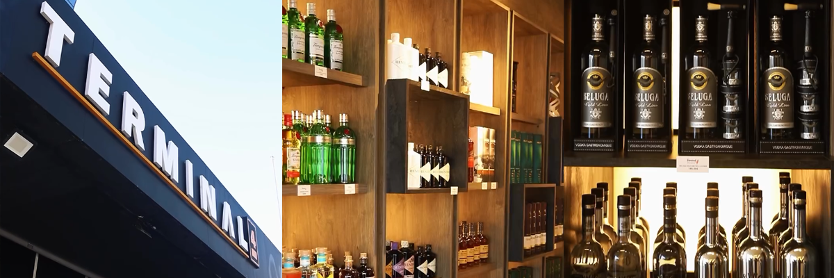 Terminal 4 shop and luxury products